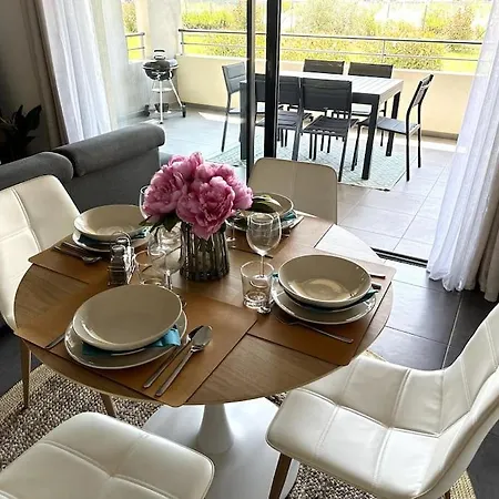 5 Min Des Plages - Appt 2 A Casa Bella Lägenhet *